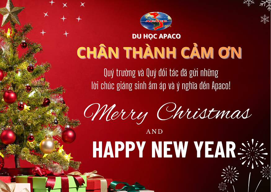 MERRY CHRISTMAS & HAPPY NEW YEAR